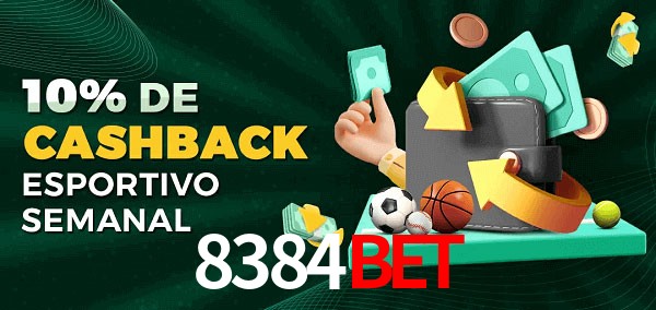 10% de bônus de cashback na 8384bet